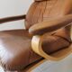 Pair of vintage Scandinavian armchairs