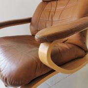 Paire de fauteuils scandinaves vintage