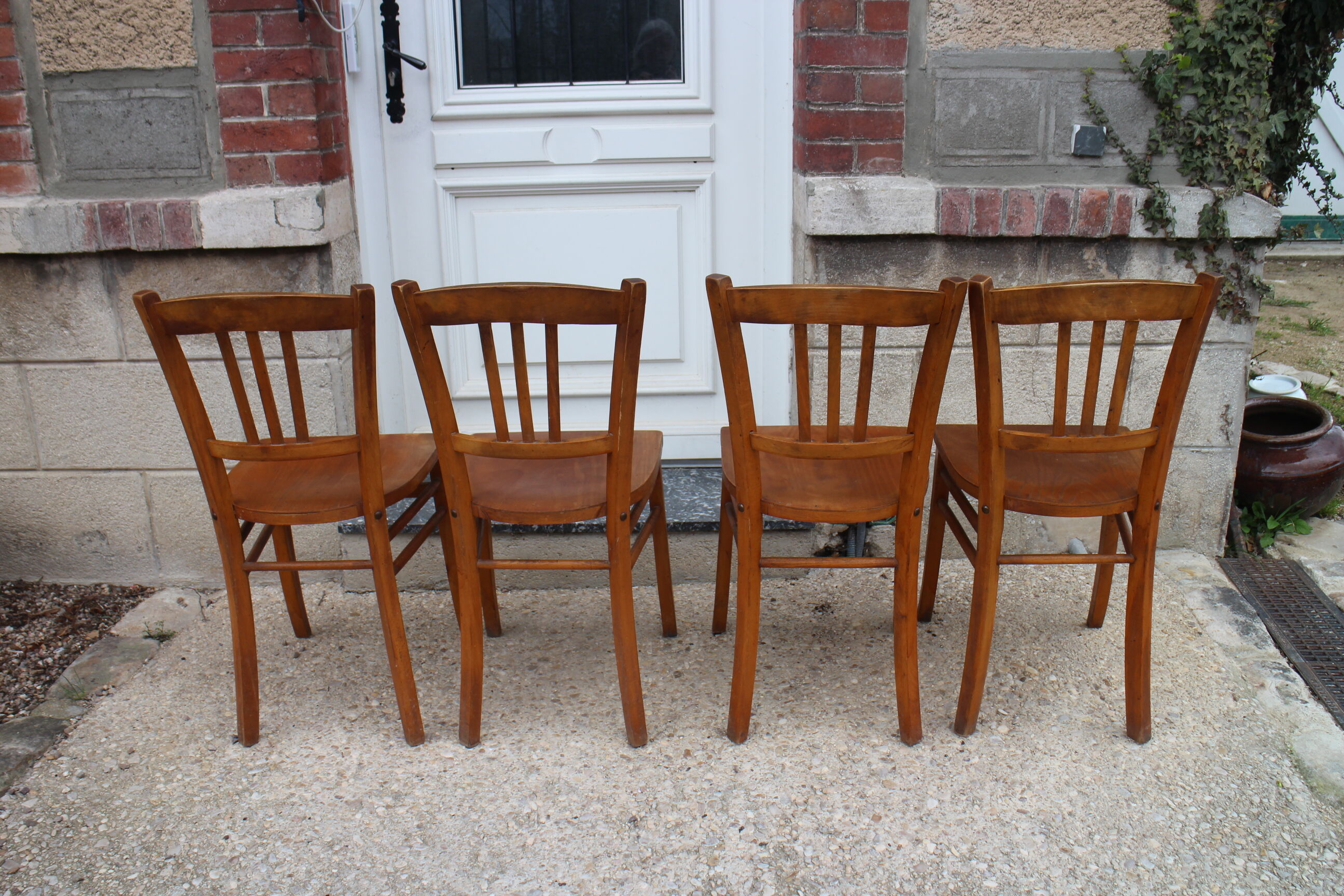Series of bistro chairs