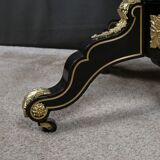 Boulle marquetry violin-shaped table, Napoleon III period – Mid 19th century