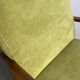 Vintage Mid-Century Modern Armchair: Lime Green Fabric and Beech Wood Frame