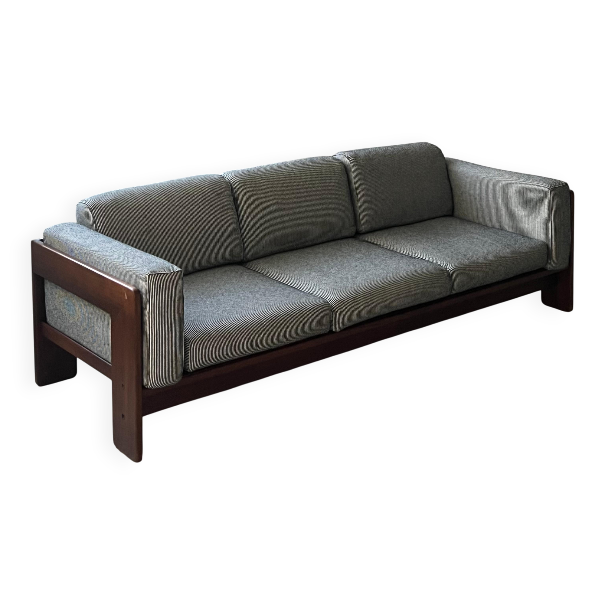 Sculptural Mid Century Bastiano sofa by Afra and Tobia Scarpa, Made in Italy