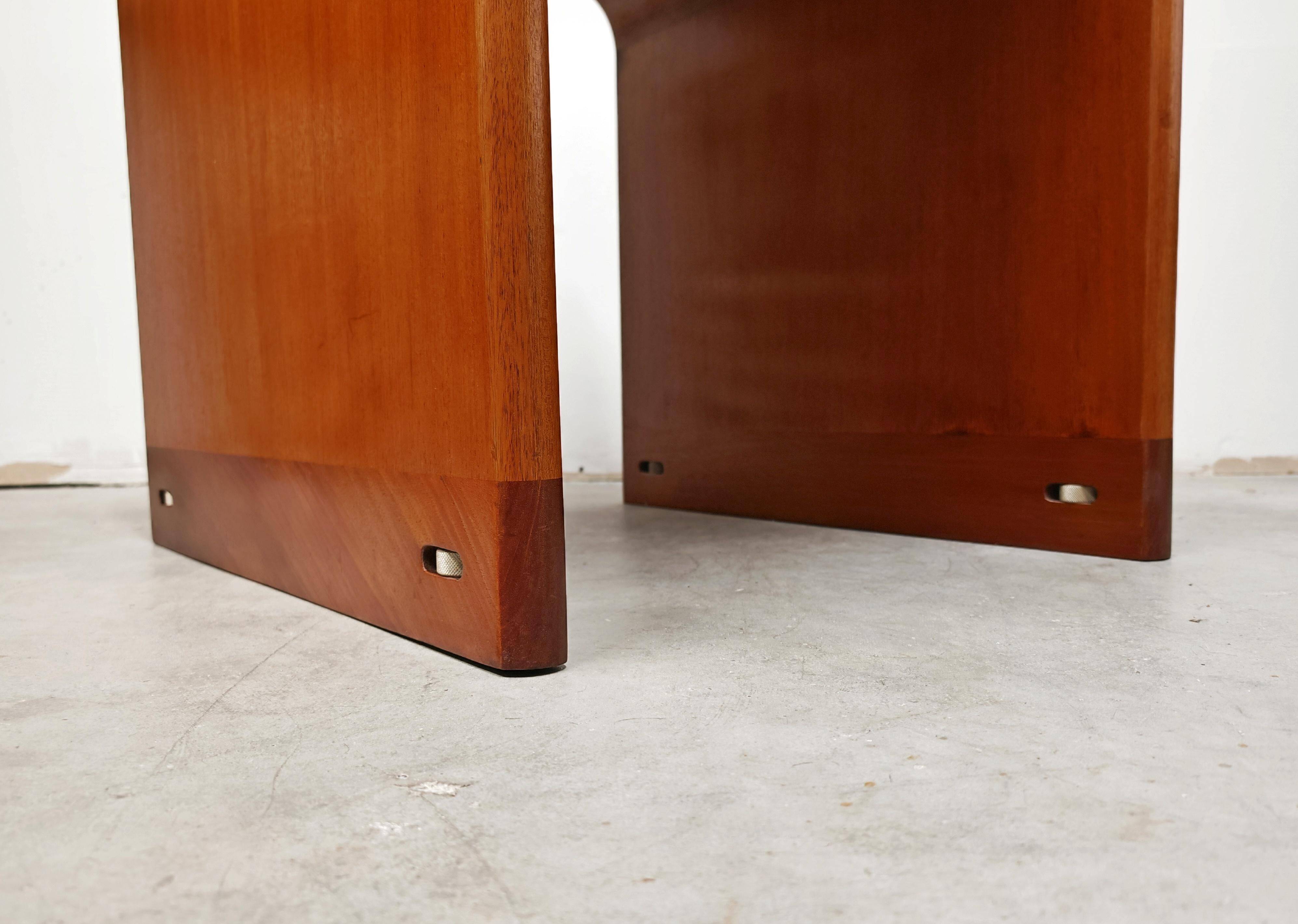 Mid Century Modern side table or bedside table by Magnus Olesen, 1960s