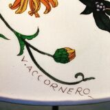 Mid-Century Modern Table Lamp in Brass with Vintage Gucci Shade