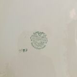 Dish in faience villeroy & boch green and yellow