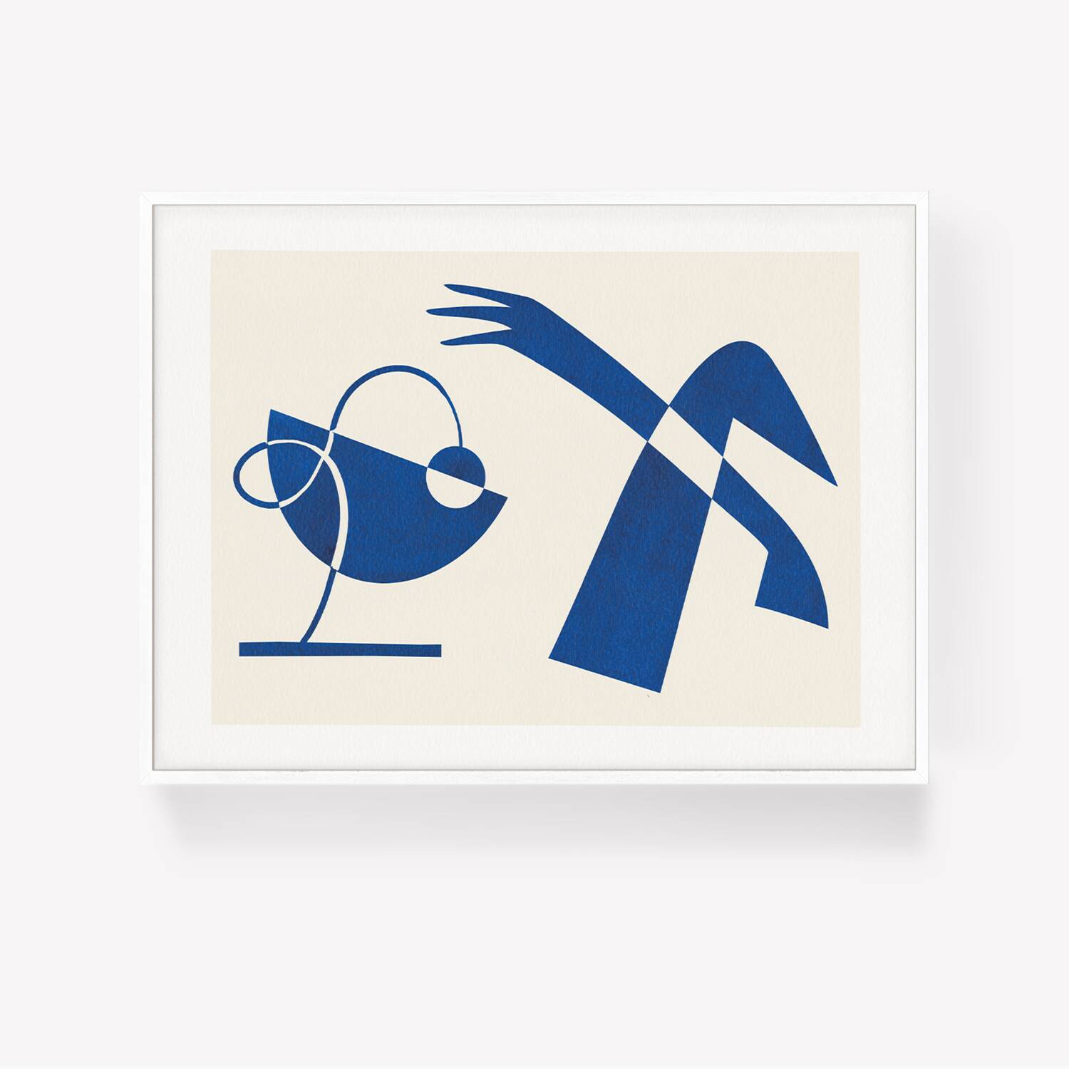 The Swan Song, Limited Edition, Minimalist Abstract Art Poster