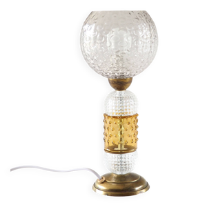 Lampe verre à bulles