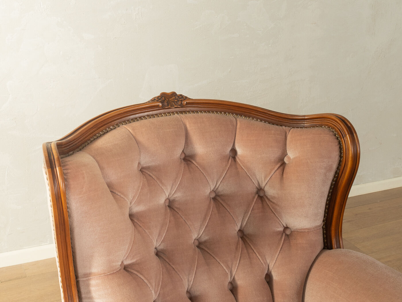 Fauteuil rococo classique, vers 1900, style baroque