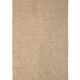 Beige recycled cotton rug 140 x 70 cm