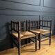 Paire de fauteuils anciens dits "Bobine"