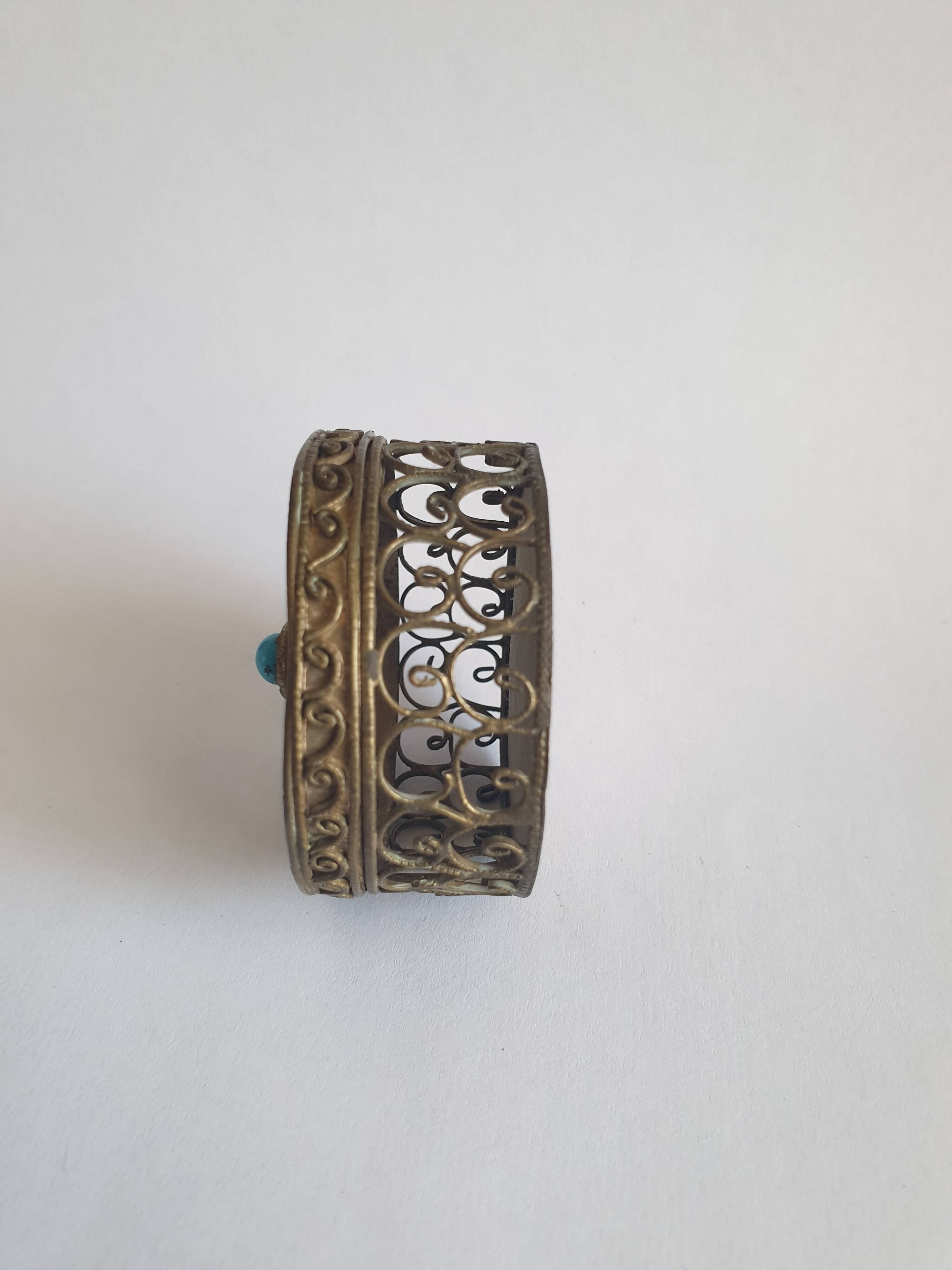 Antique openwork incense box from Asia