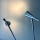 Paire de lampadaires Herstal acier chromé