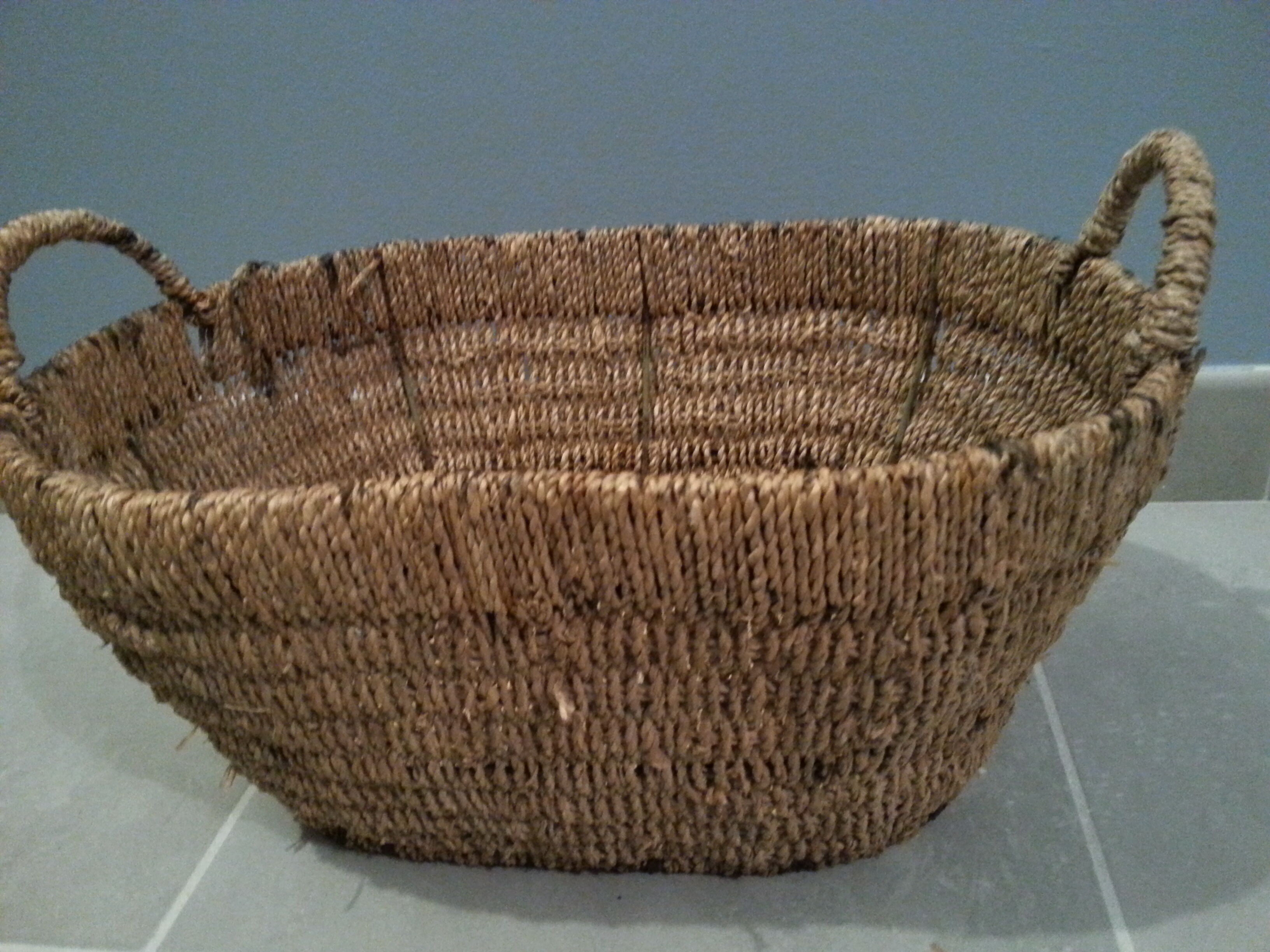 Panier naturel vintage