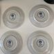 4 coffee cups Villeroy & Boch Acapulco + saucers Year 70