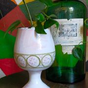 Ceramic vase of Cécile Midas vintage 50s