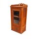 Wall display case early 20th Solid Burmese teak Height 55 cm