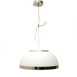 Opaline glass suspension by Pia Guidetti Crippa for Lumi, 1970s.