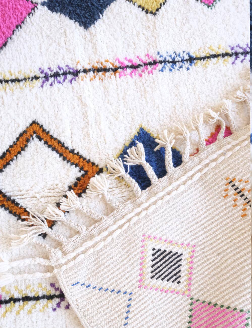 Colorful Moroccan Rug - 248 x 158 cm