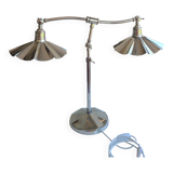 Vintage articulable chrome lamp