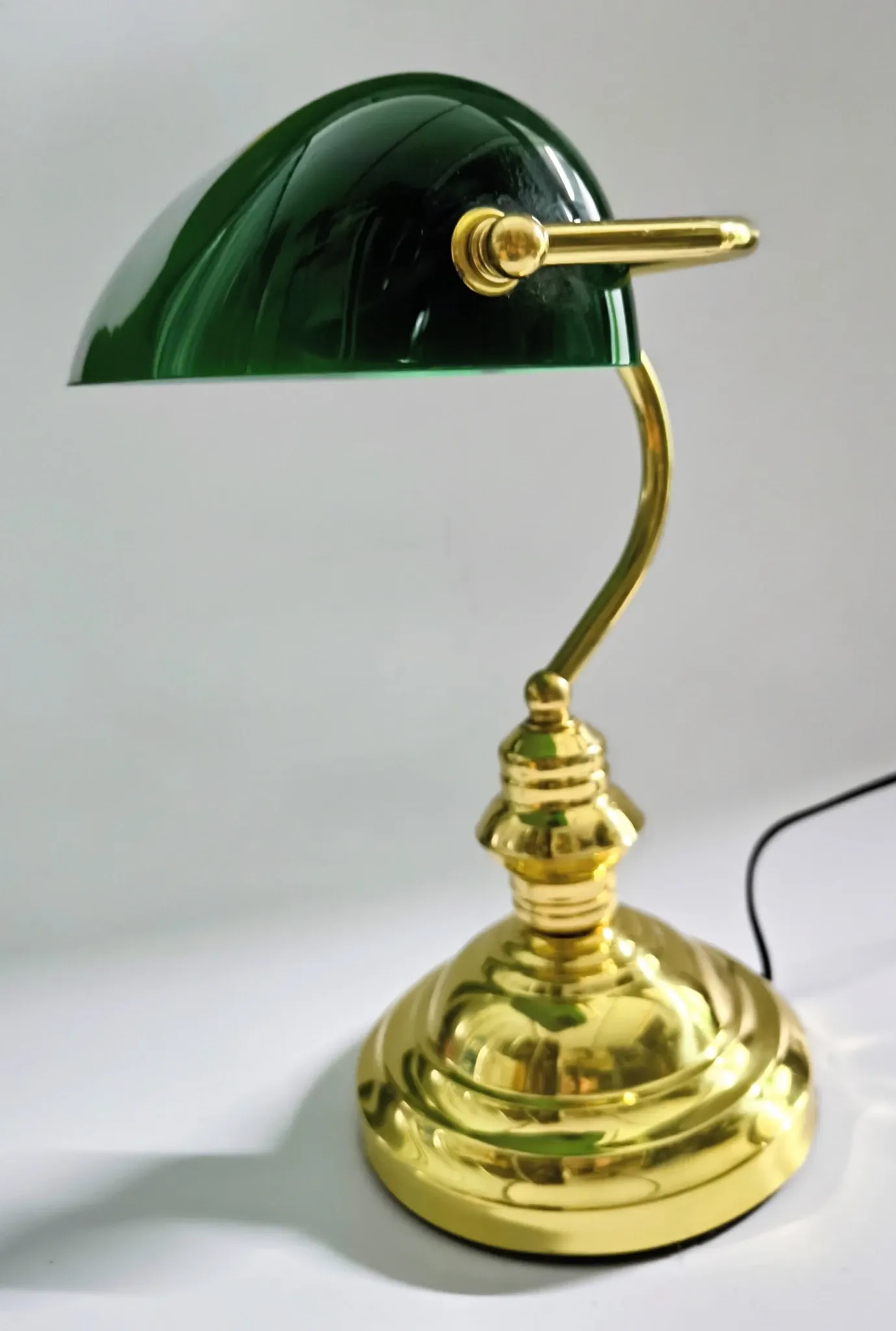 Lampe de banquier du XXe siècle