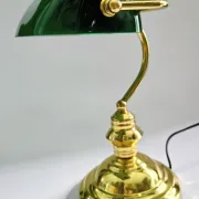 Lampe de banquier du XXe siècle