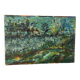 Lakeside landscape signed