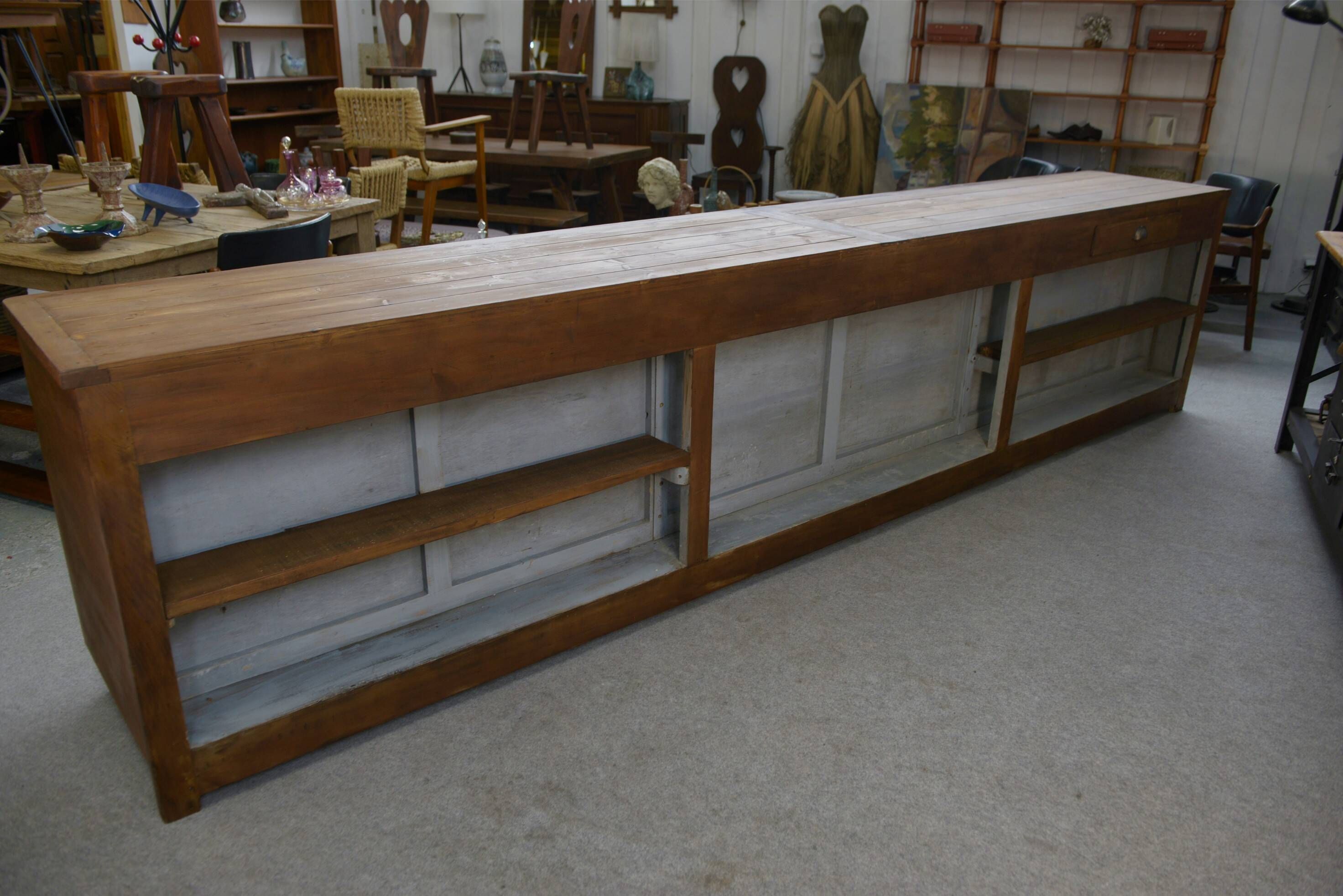 Large sideboard/cabinet with sliding glass doors