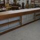 Large sideboard/cabinet with sliding glass doors