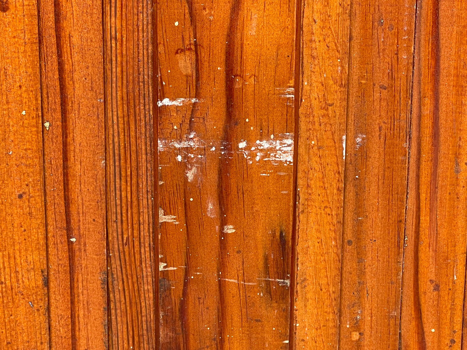 Wavy wooden screen circa 1950, Baumann by SNSA