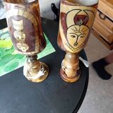 Double vintage lamp