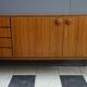 1960s wood swedish sideboard