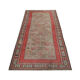 Antique caucasian handwoven wool karabagh rug 1880 79x144cm