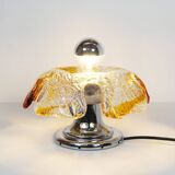 Pair of Murano glass table lamps by La Murrina, Italy 1970s