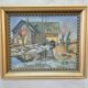 Albert Krüger, Scandinavian Modern Painting, 1928, Oil on Canvas, Framed