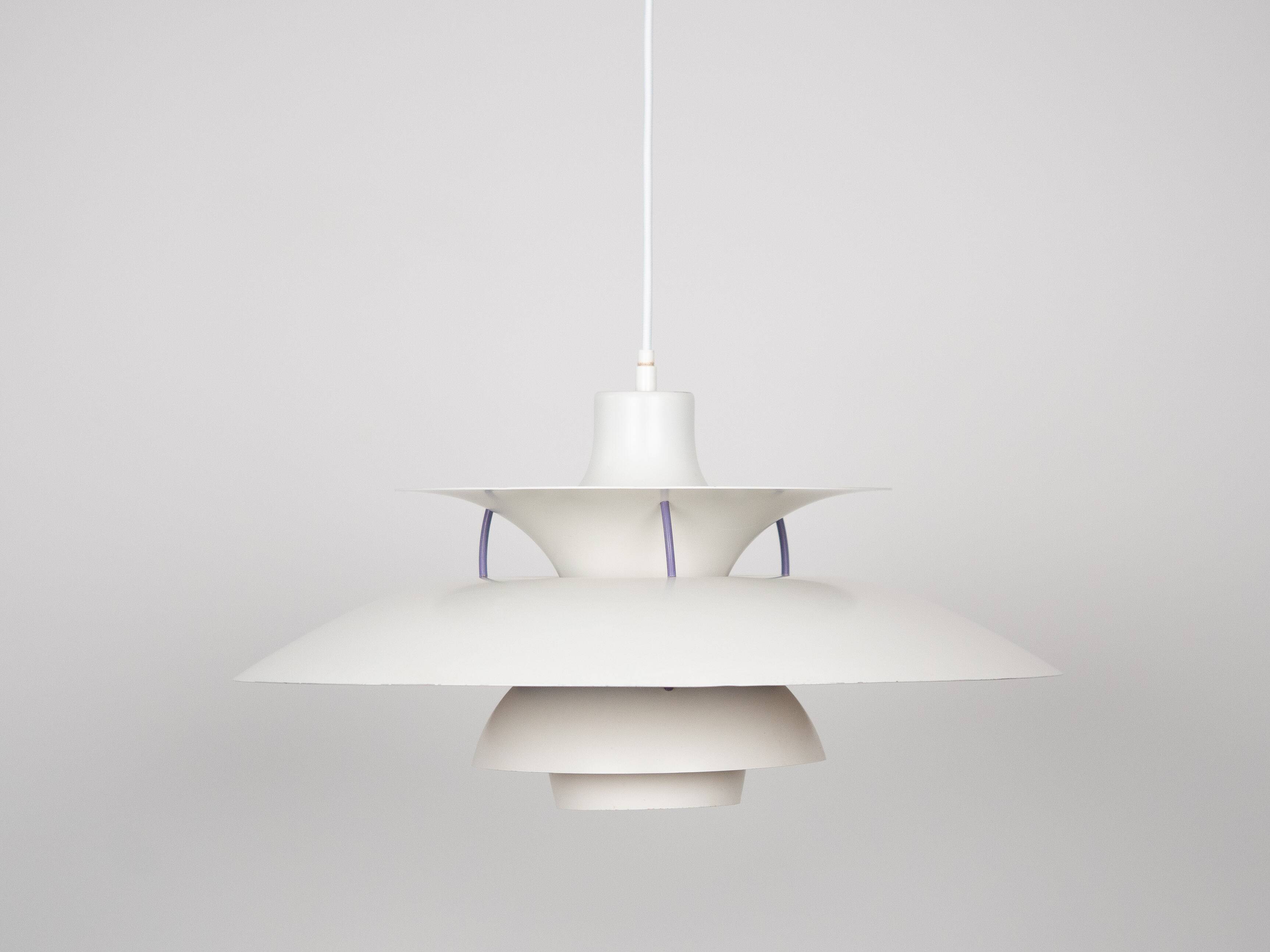 Danish vintage pendant lamp PH 5 by Poul Henningsen, Louis Poulsen, 1958