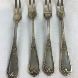 9 silver snail forks