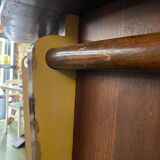 1950s oak and Formica bar