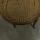 1920s curved wooden cane bistro chair