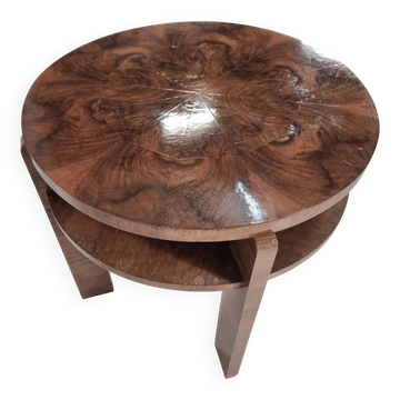 Art Deco Wood Table, 1940s