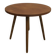 Table basse ronde en teck, années 1960