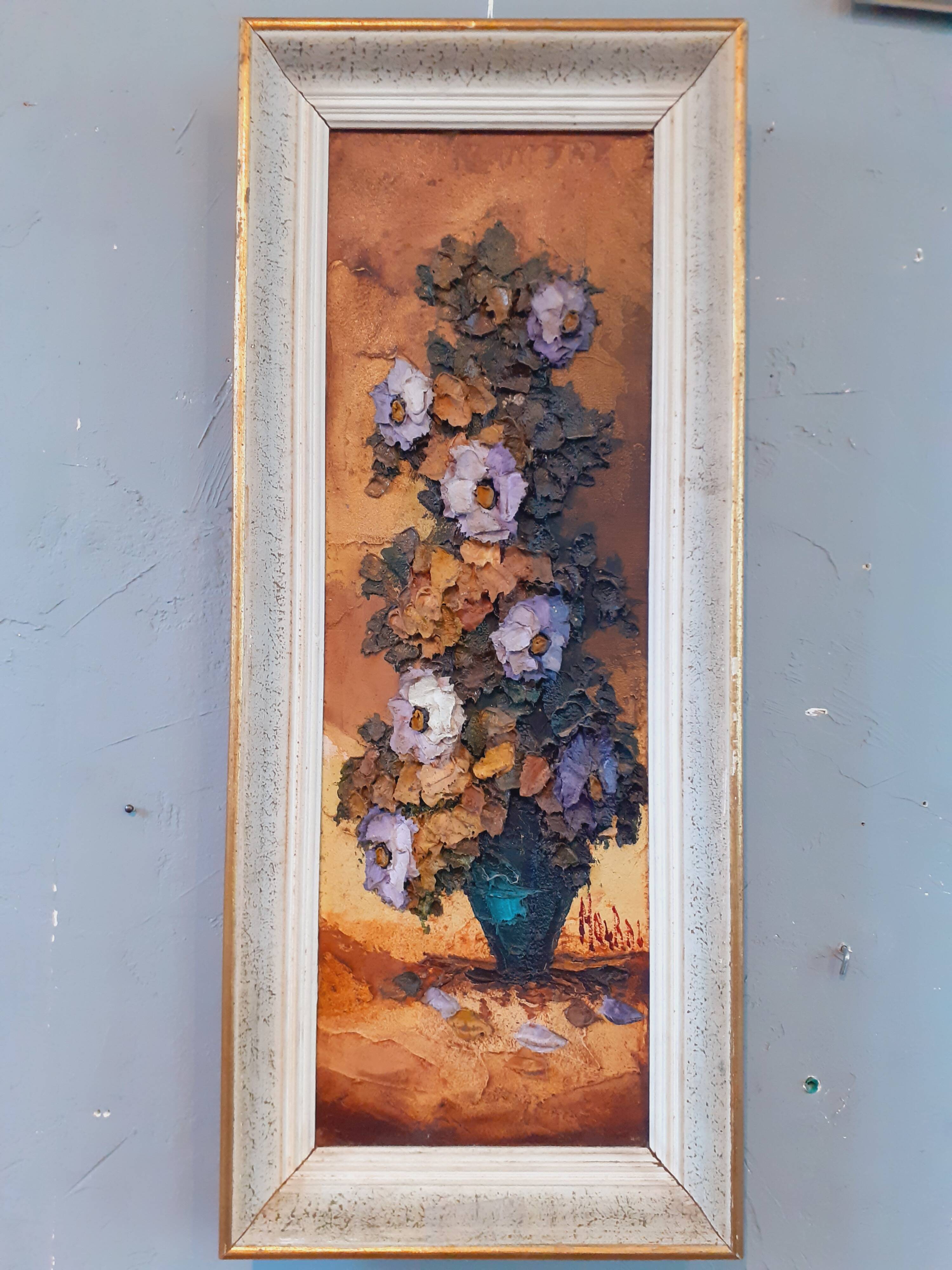 Atypical Still Life Relief Table 1960s