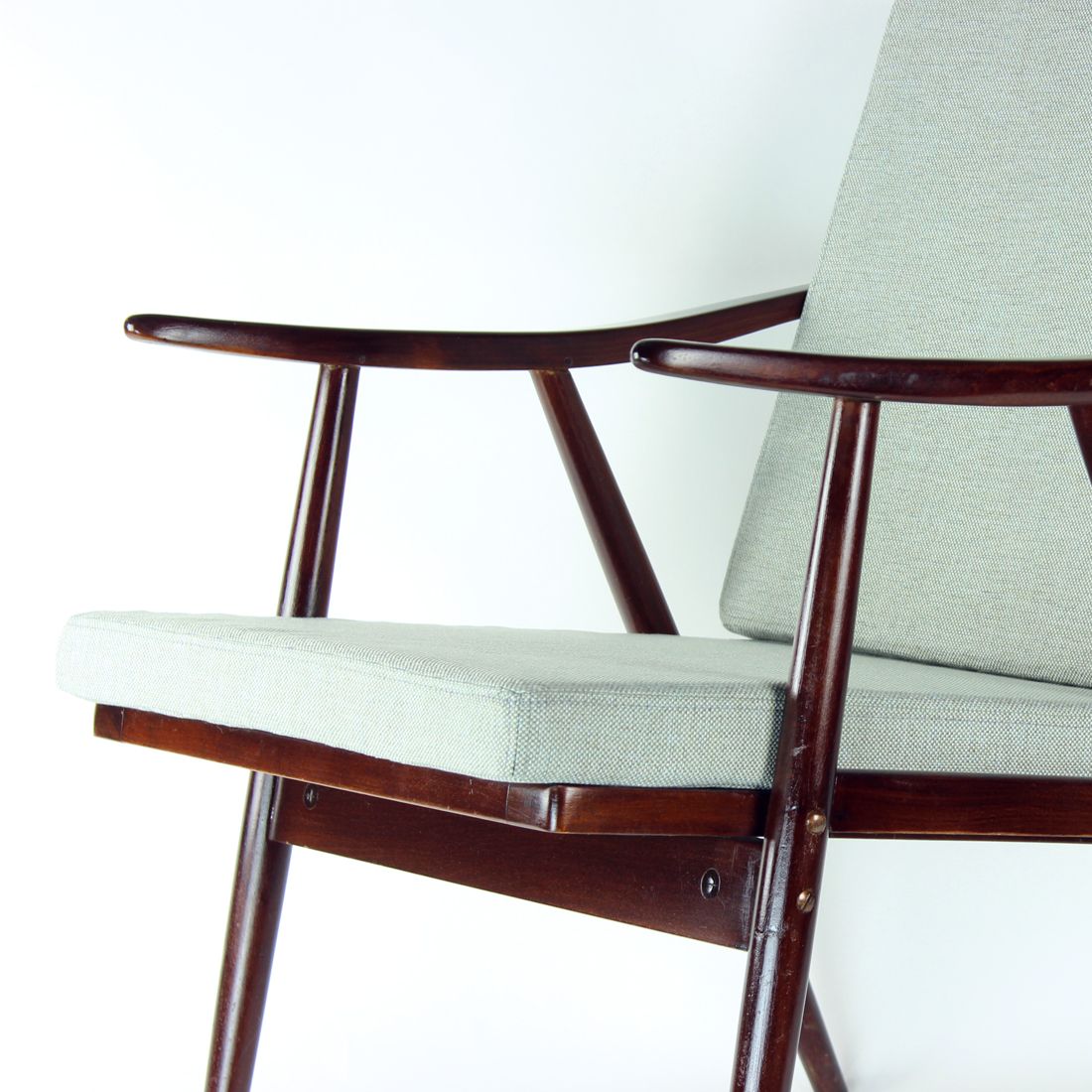 Iconic Boomerang Armchair From Ton, Czechoslovakia, 1960s