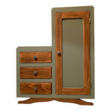 Armoire de poupée art déco