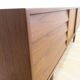 Teak sideboard with drawers and sliding doors, Denmark 1960