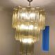 Murano glass ceiling light by Venini 1990