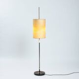 Lampadaire réglable en hauteur en résine et métal, années 1960