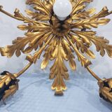 Ceiling lamp, Hans Kogl, Germany, 1960s, Hollywood Regency