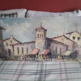 Tableau ancien italien à l'huile