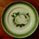 Set of 12 digoin sarreguemine fruit dessert plates