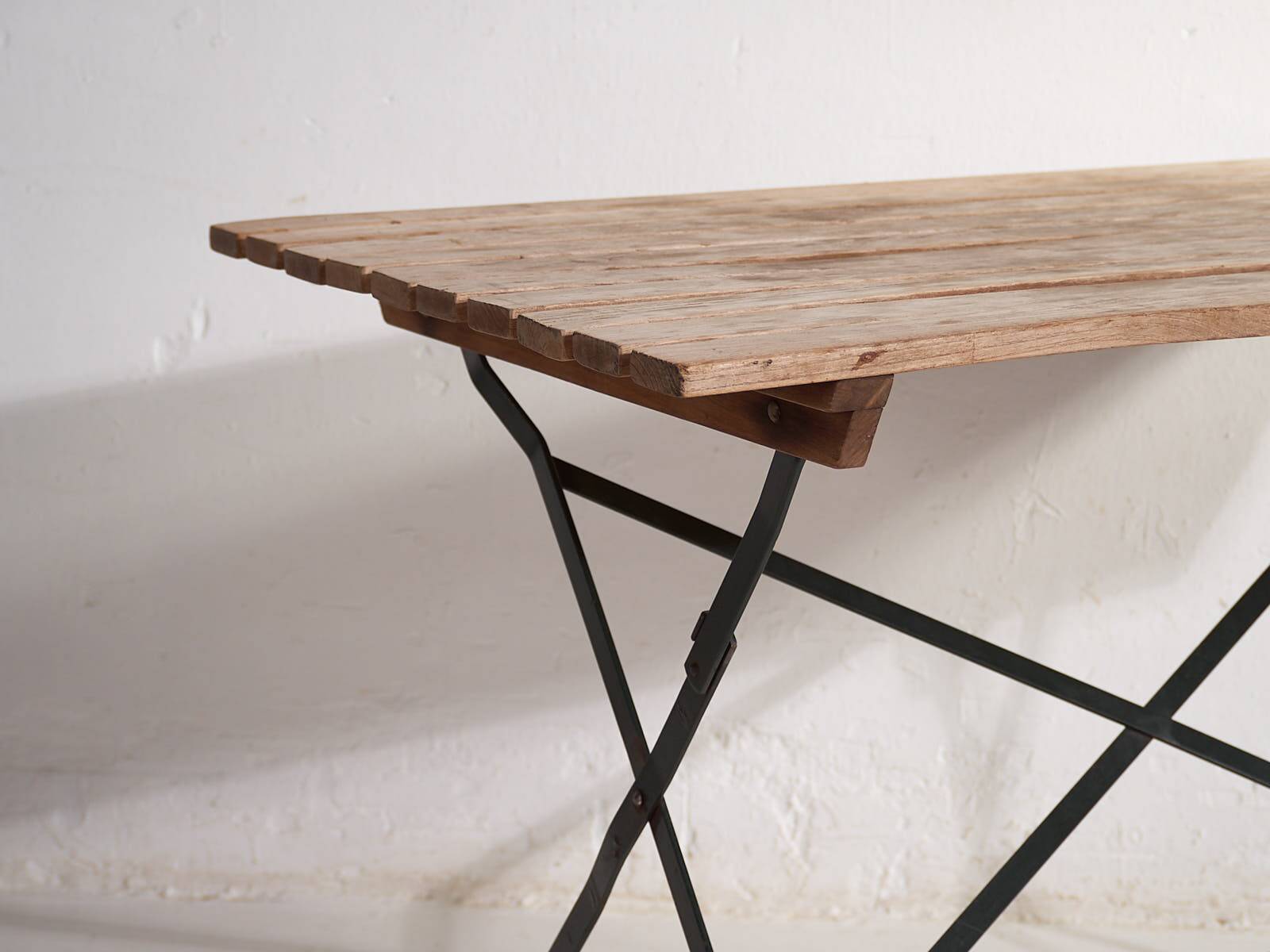Antique outdoor folding table (c.1920)